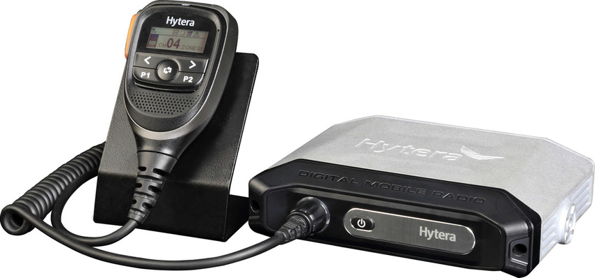 HYTERA MD655 DMR-Fahrzeugfunkgerät, UHF ohne GPS ohne Handmikrofon 40/128/256 bit Verschlüsselung ARC4/AES-128/AES-256 MD655 U1 580002038100