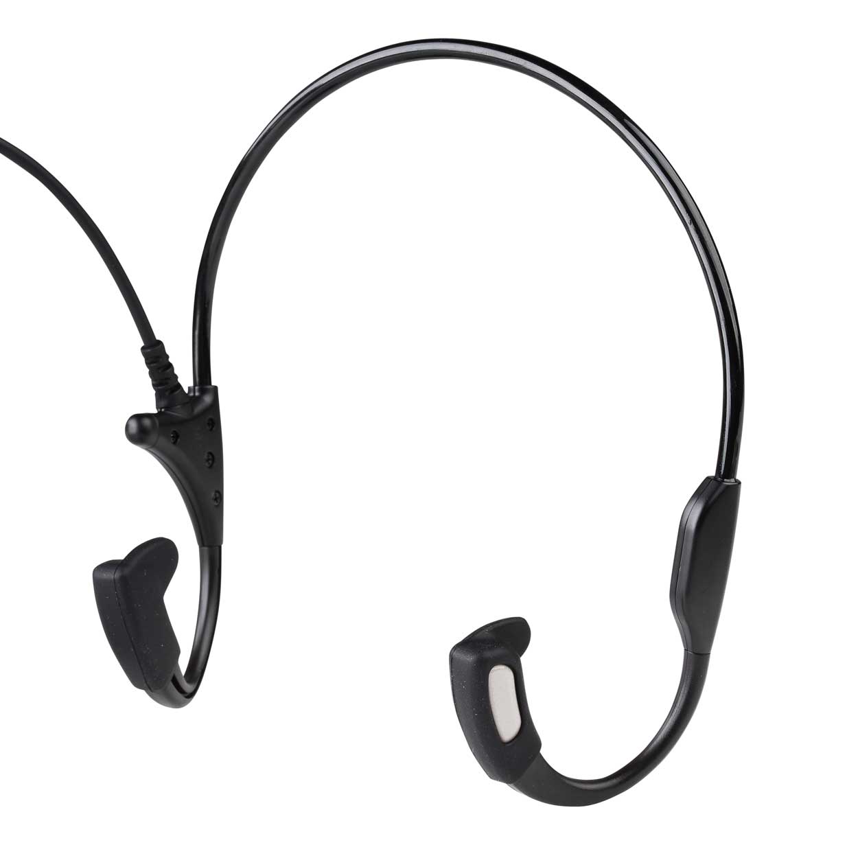 Motorola Leichtes Headset mit Knochenschallkopfhörer PTT Taste und Mikrofon am Kabel PMLN6541A