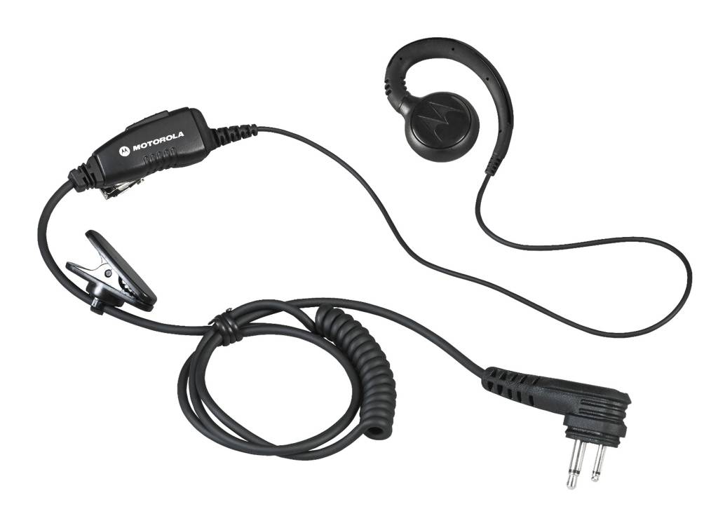 Motorola drehbarer Ohrbügel mit PTT und Mikrofon für XT420 XT460 CLR446