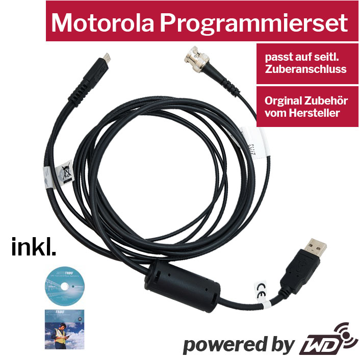 Programmierset für Motorola DP1400 CP040 SL1600 SL2600 R2