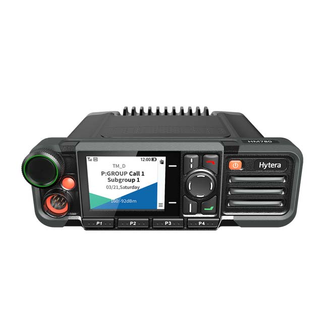 Hytera HM785 mobile radio VHF 136-174 MHz DMR Tier II & analogue HM785H V1 high power