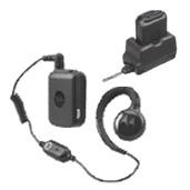 Motorola Kabelloses Ohrhörerset mit Ohrhänger und Sende-/Empfangsteil PMLN6463A