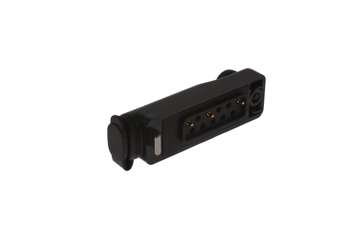 CoPacks Adapter (ultra slim) 3,5mm Klinkenbuchse (2-polig) passend für Sepura STP8/9000, SC20, SC21