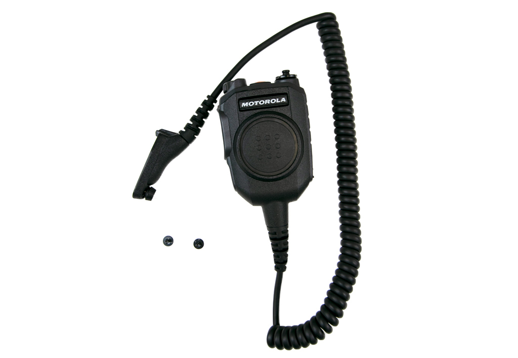Motorola Large Active Noise Cancelling Remote Speaker Microphone IMPRES PMMN4102B