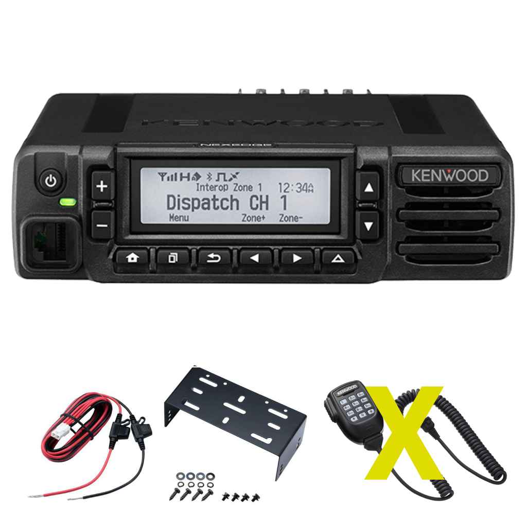 Kenwood NX-3820GE UHF NXDN/DMR mounting kit NX-3000 series GPS Bluetooth