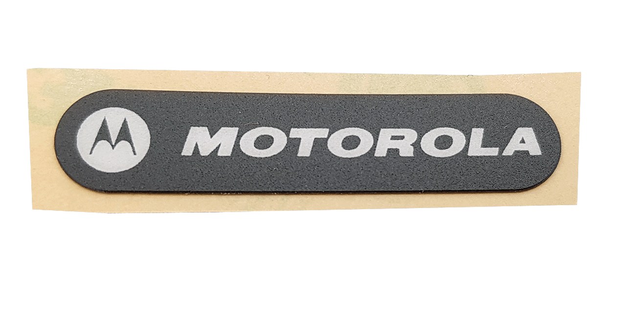 Motorola Name Badge Nameplate Front 33012026001