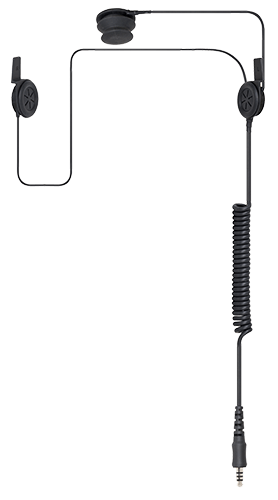 HYTERA ATEX-Sprechsatz mit Schädeldeckenmikrofon, binaural zwei Lautsprecher POA100-Ex 580002008022