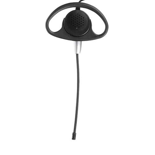 D-förmiger Ohrhänger für abgesetztem Lautsprecher-Mikrofon, 3,5mm MDPMLN4657A