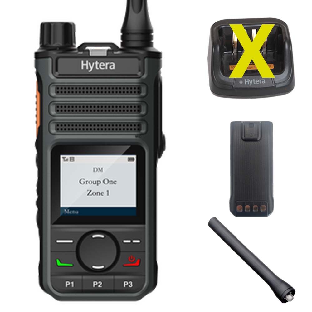 SET Hytera BP565 UHF portable two-way radio battery antenna BP565U1