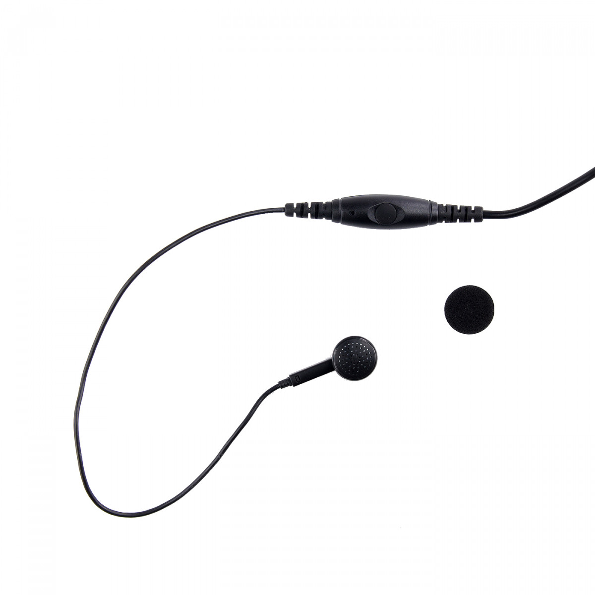 SEPURA GSM-style headset with inline microphone and PTT for STP8/9000, SC20, SC21 300-00428