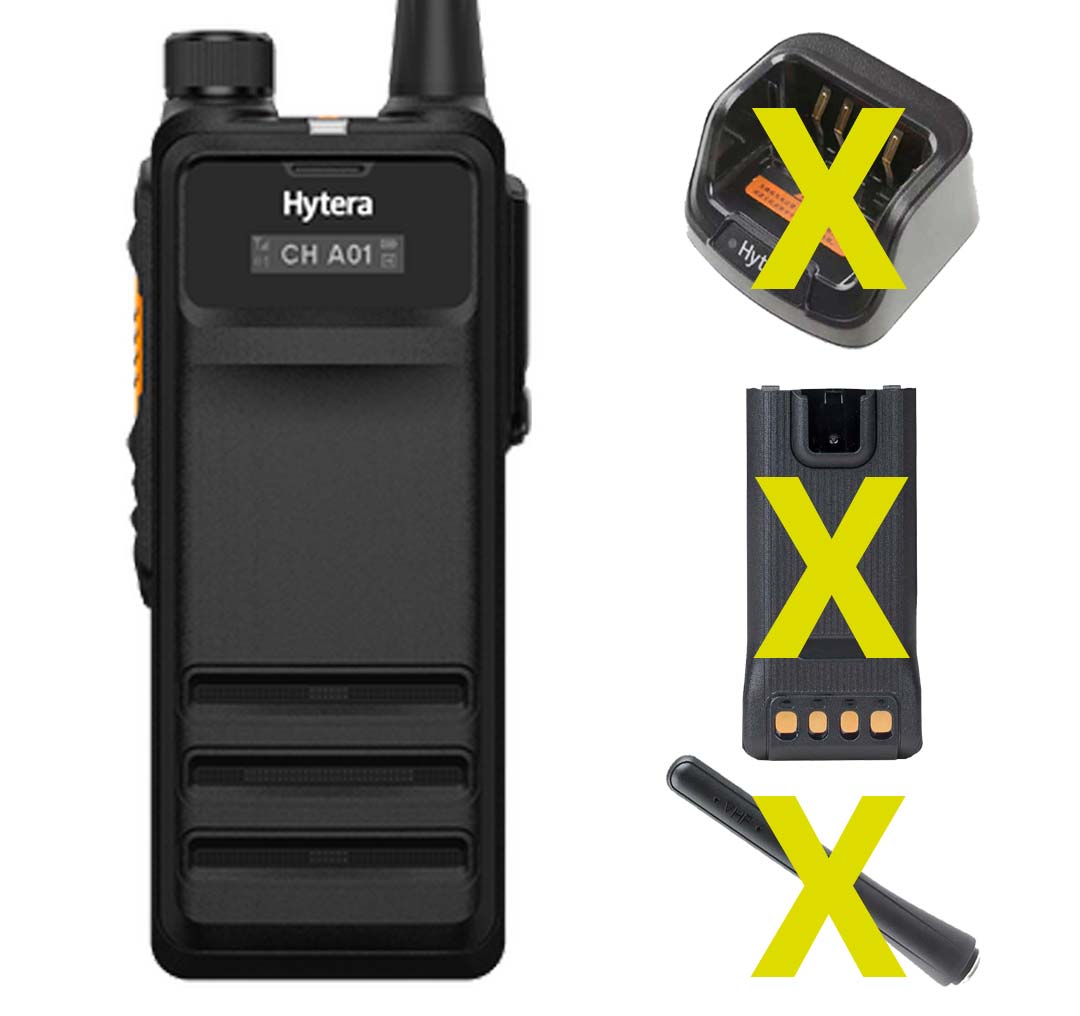Hytera HP705 Two-Way Radio UHF 350-470 MHz IP68 GPS Bluetooth without accessories DMR & analogue HP705G BT Uv